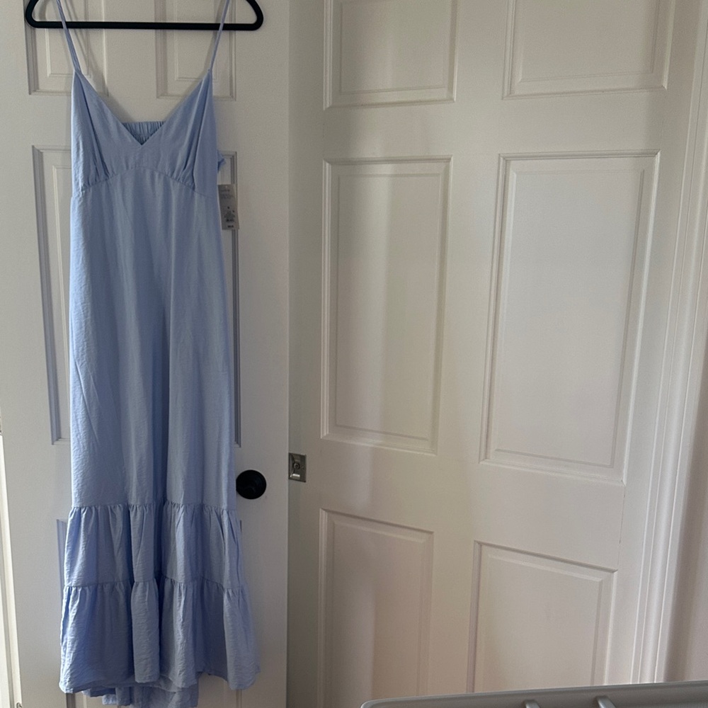 NWT Elegant Blue Maxi Dress